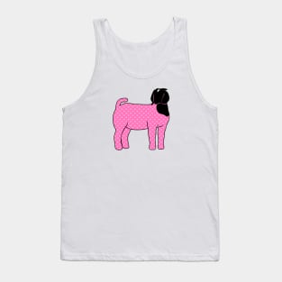 Pink Hearts Market Show Doe Silhouette - NOT FOR RESALE WITHOUT PERMISSION Tank Top